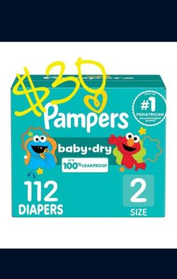 Pampers size 1 $30