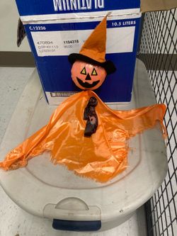 Hanging jack o lantern for a tree