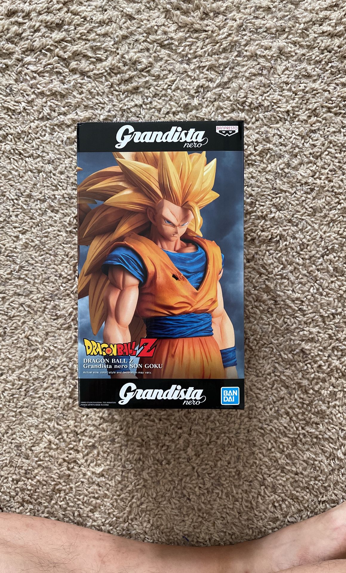 Goku Super Saiyan 3 - Grandista Nero - Dragon Ball Banpresto action figure