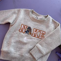 Bluey Embroidered Sweatshirt 