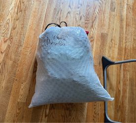 Women’s clothes includes sweaters Columbia jacket, jean jacket, DKNy sweater and other good condition clothes