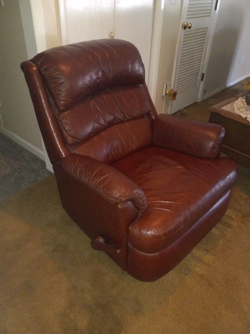 Action Industries Synthetic Leather Recliner