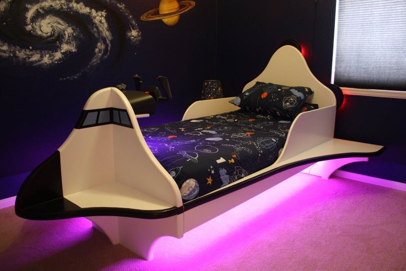 Custom Made Space Shuttle Bed