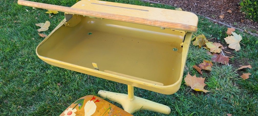 Antique School Desk