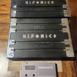 Hifonics Amps And Epicenter 