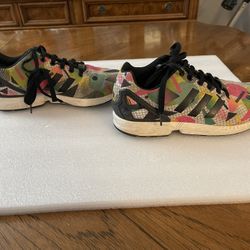 Women’s Adidas Torsion 8.5 Multicolor Sneakers