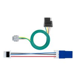 CURT 56520 Custom Wiring Harness, 4-Way Flat, Select Nissan Pathfinder, Infiniti QX60