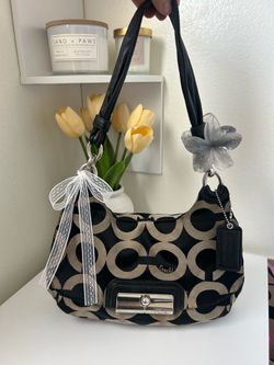 Coach Op Art Ergo Shoulder Bag