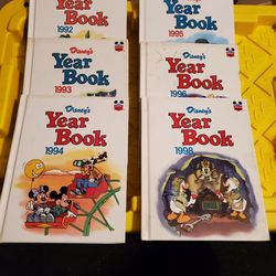 Disney Year Books (6) 