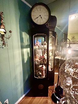 Tall Cabinet with Clock
