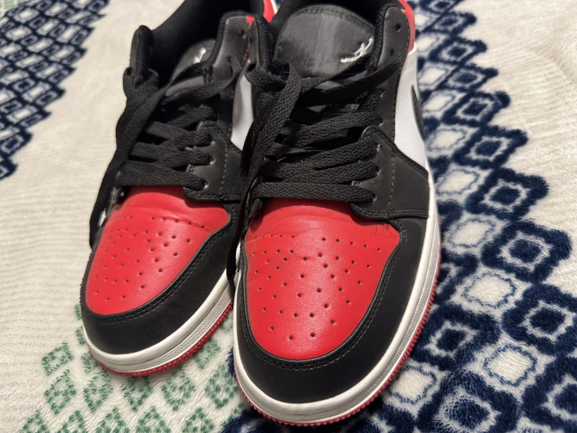 Nike Air Jordan 1 Low Bread Toe