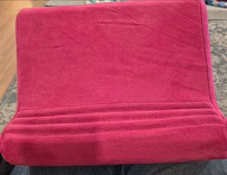 Brookstone LapTop Pillow Pink Tablet Holder Cushion