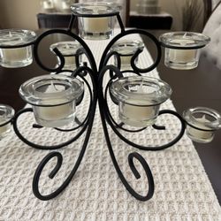 Metal Tea Light Candle Holder
