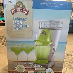 Brand new still in the box Margaritaville Bahamas Frozen Concoction Maker.