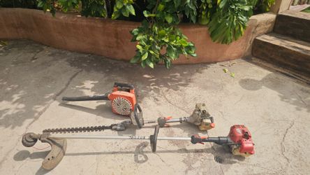 Garden machinery.