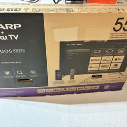 Sharp Roku TV 55" Class OLED 4K Ultra HD (4T-C55FS1UR)
