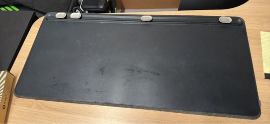 Orbitkey Desk Mat Large with 4 magnet cable organizers