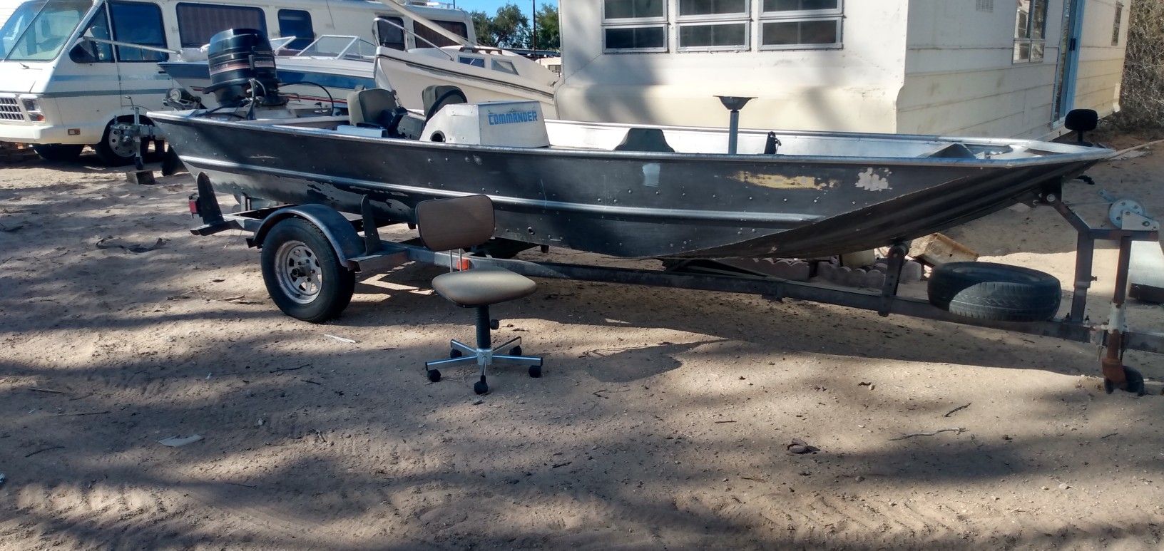 Jon Boat Fishing Boat Outboard Motors 