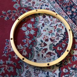 Wooden Snare Hoop batter Side