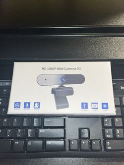 HD 1080P Web Camera S3 For PC Laptop Desktop 360 Degree Rotation W/ Microphone