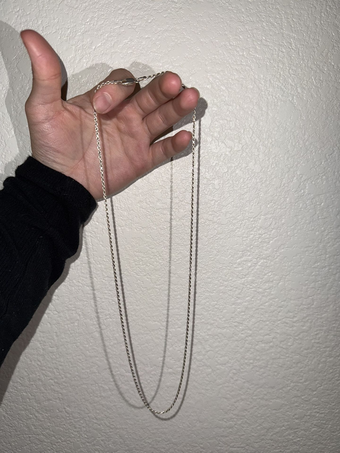 Silver Chain Rope Style