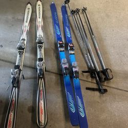 2 Sets Of Skis Size 163 And 167 Asking 50 Each