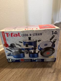 T-Fal B039SE64 Excite 14-Piece Non-stick Cookware Set