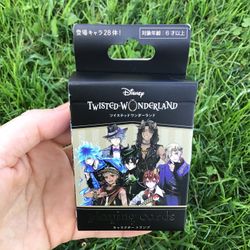 New Japanese Card Game Disney Twisted Wonderland Playing Cards Anime Characters Made In Tokyo Japan Games Cards Toys Puzzles Collectibles Comic Con