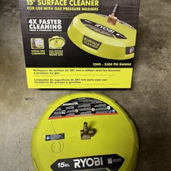 Ryobi 15” Surface Cleaner
