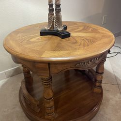 Wooden End Tables (2)