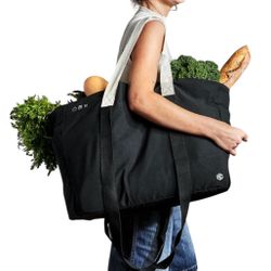 Hexclad Luxury Tote Bag  100% Recycled Cotton Canvas New XL 22” x 15” X 10”   The Hexclad Luxury Tote Bag is an extra-large tote made from 100% recycl