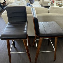 Barstool swivel chairs - $25 Per Chair