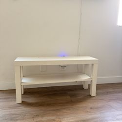 White 2 Shelf Shoe Rack