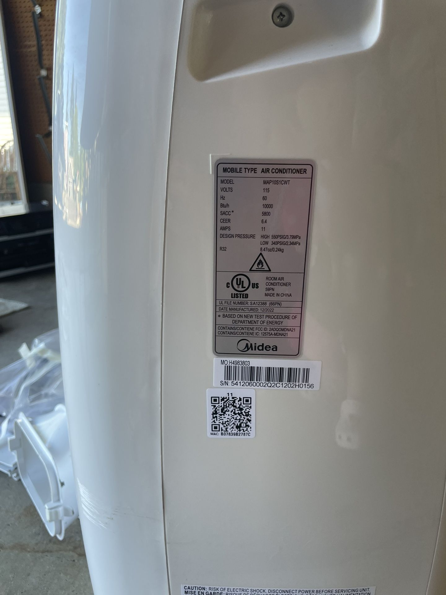 AC Portable unit