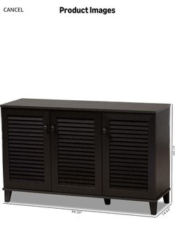 Shoe rack/ multi-purpose cabinet