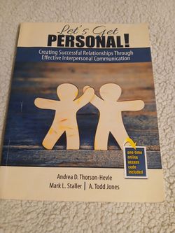 Let's get personal!