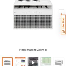 6,000 BTU 115-Volt Window Air Conditioner Cools 250 sq. ft with Remote and Dehumidifier in White