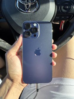 iPhone 14 Pro Max, Purple, 256 Gigabytes, Unlocked, + charger + casing