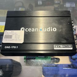 OceanAudio OAE-170.1 Car Audio Subwoofer Amplifier