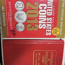 Red Book United States Coins Book Lot 1986+2013