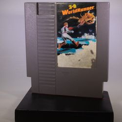3D Worldrunner Nintendo Entertainment System Cartridge