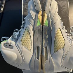 Jordan 5 green bean