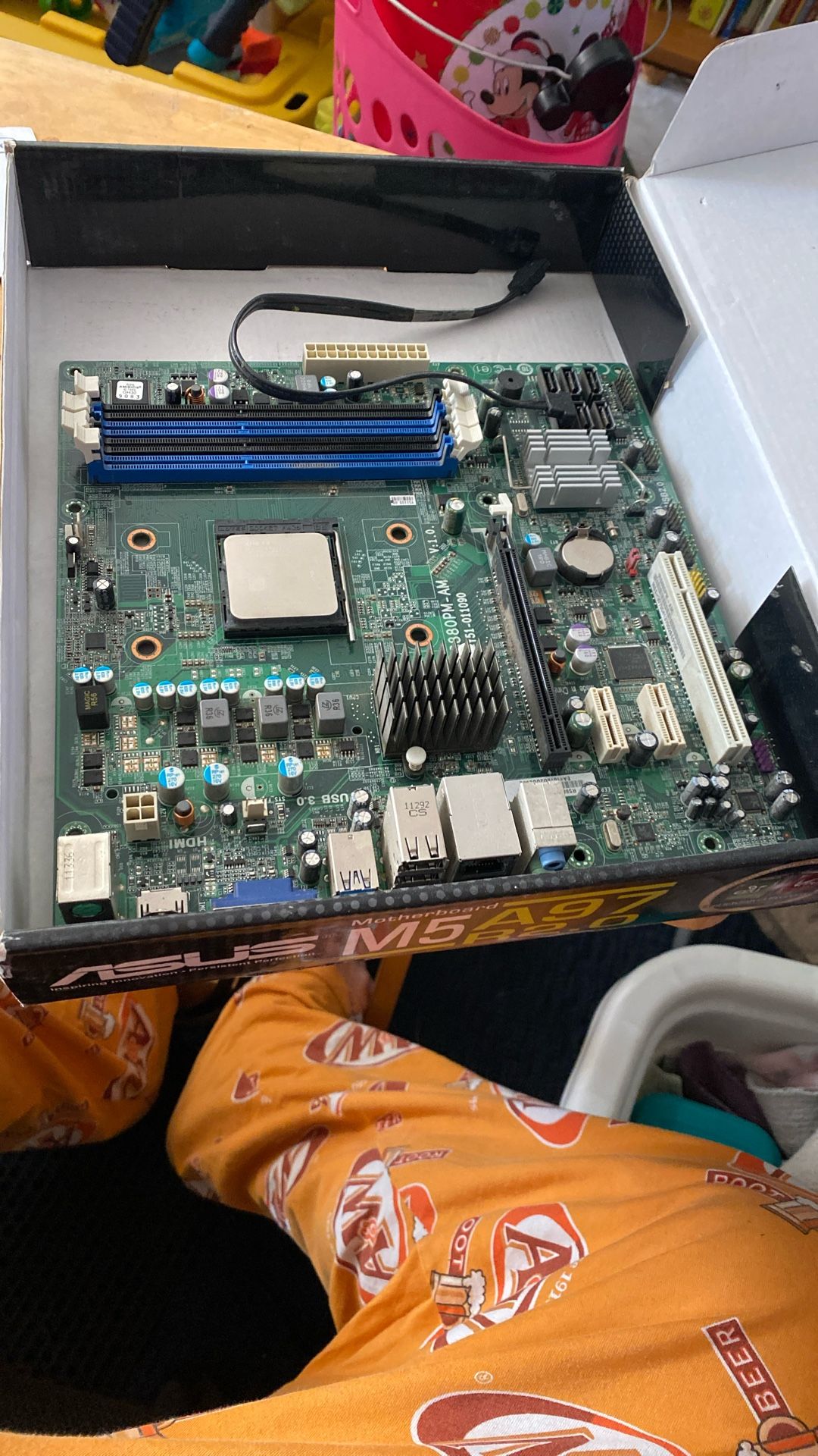 Amd Motherboard With Amd Cpu