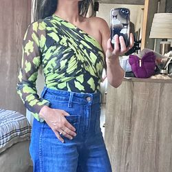 Asymmetrical bodysuit