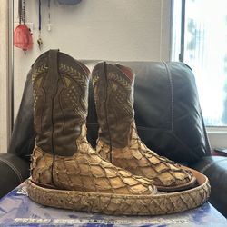 Fish Skin Boots 