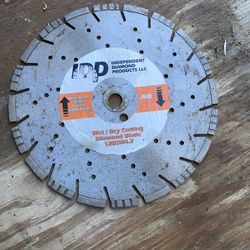 12” Wet/Dry Diamond Blade