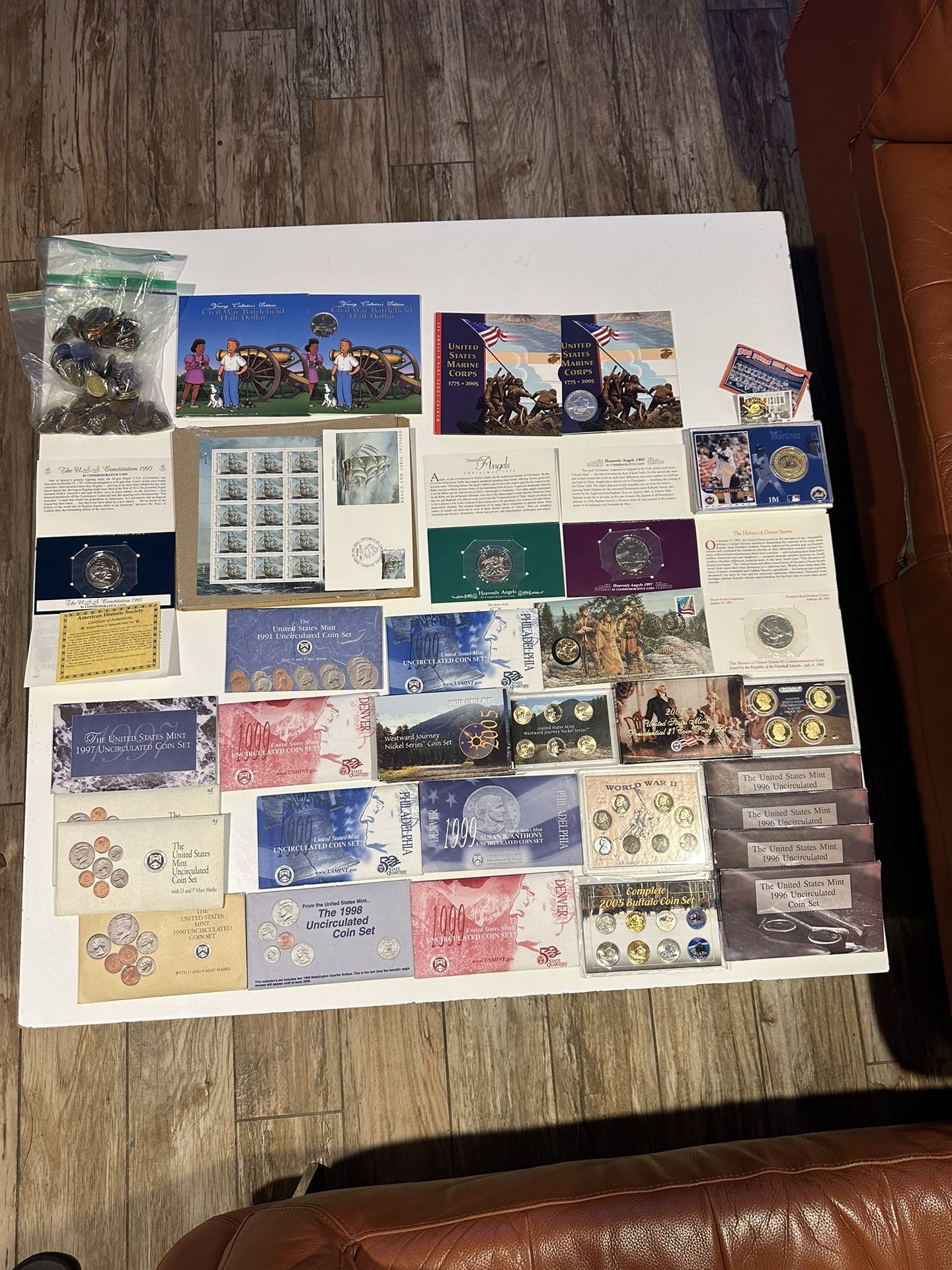 Coins United State Mint Proof Sets Huge Lot Collectible 