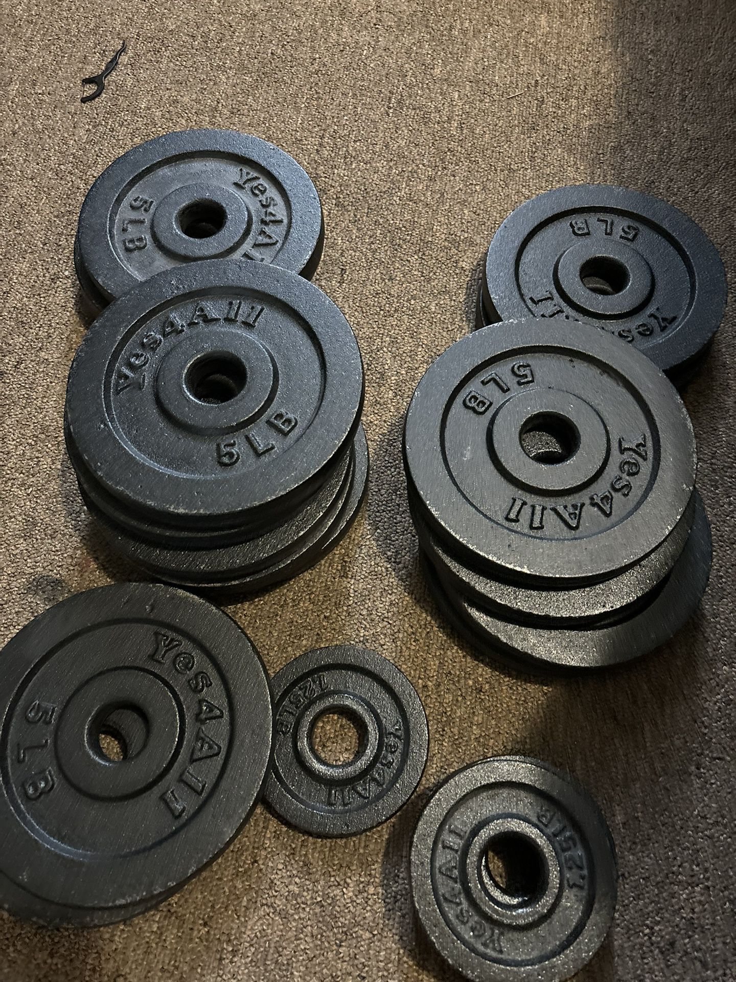 5 Lb Plates For Weight Add On 