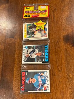 Sealed 1986 Topps Baseball Card Rack Pack for Sale in Yorba Linda, CA ...
