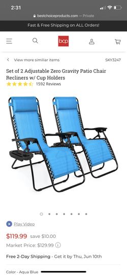 New Gravity Chairs